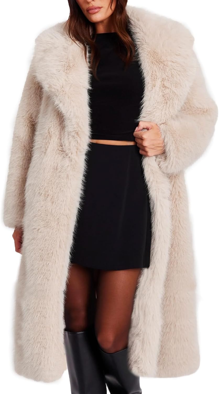 Jonalyn | Womens Long Faux Fur Coats