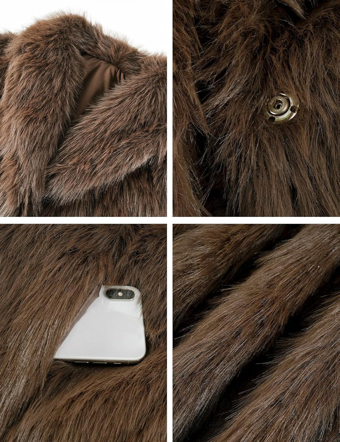 Jonalyn | Womens Long Faux Fur Coats